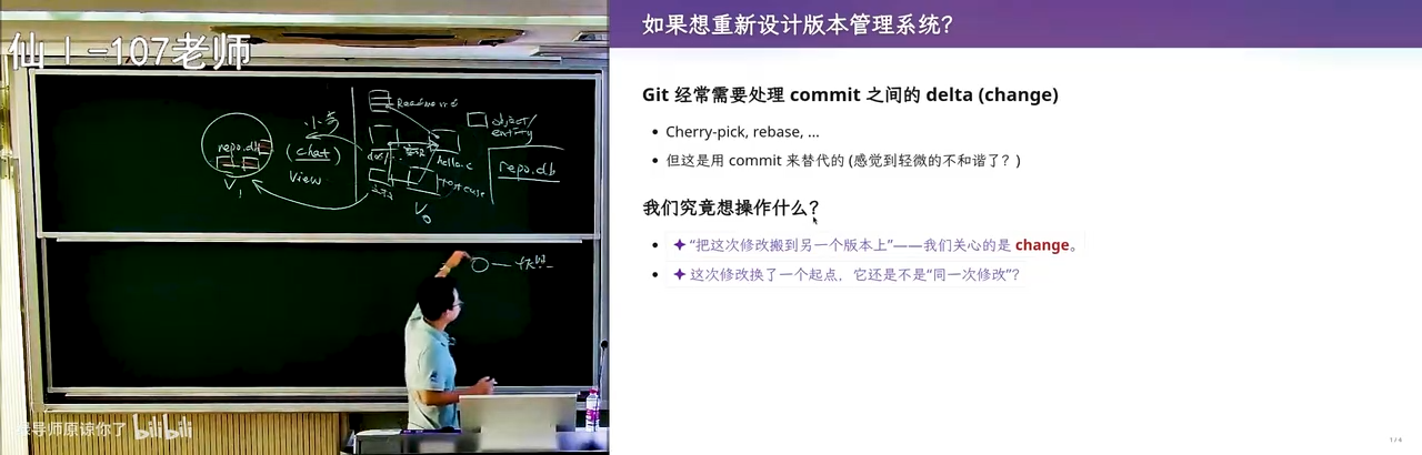 两路 merge：两个 parent 与作者归属问题
