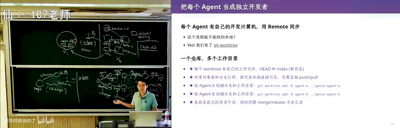 一个 agent 一个容器：git.nju.edu.cn + tmux 指令