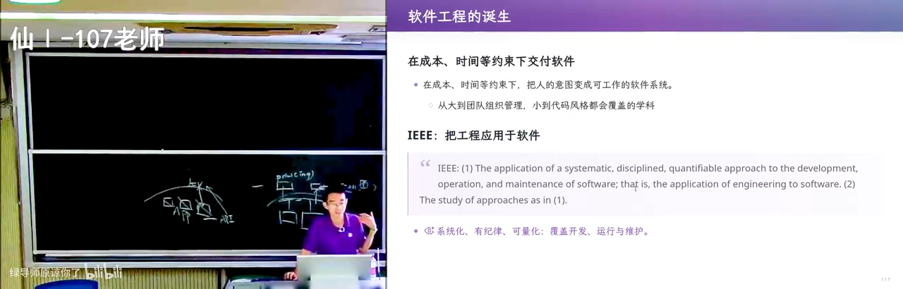 IEEE 对软件工程的定义